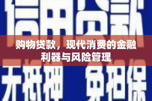 永新购物贷款，现代消费的金融利器与风险管理