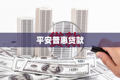 永新平安普惠贷款