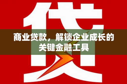 永新商业贷款，解锁企业成长的关键金融工具