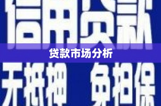 永新贷款市场分析