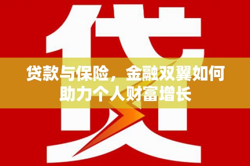 永新贷款与保险，金融双翼如何助力个人财富增长