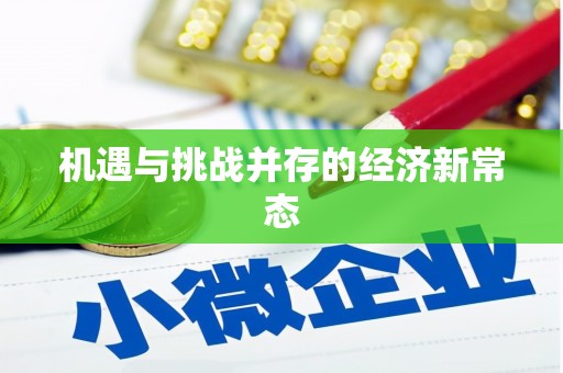 永新机遇与挑战并存的经济新常态