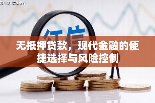 永新无抵押贷款，现代金融的便捷选择与风险控制