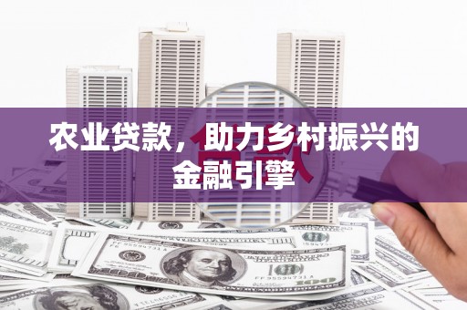 永新农业贷款，助力乡村振兴的金融引擎