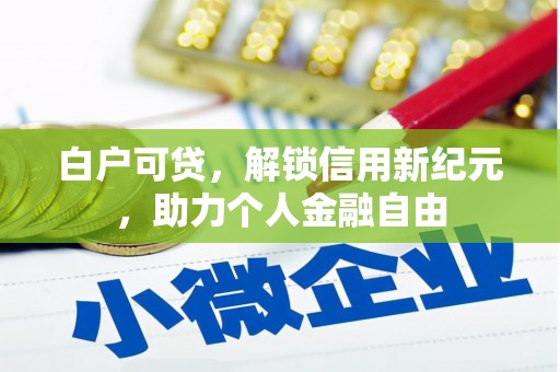 永新白户可贷，解锁信用新纪元，助力个人金融自由