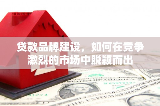 永新贷款品牌建设，如何在竞争激烈的市场中脱颖而出