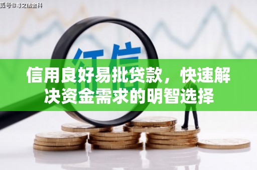 永新信用良好易批贷款，快速解决资金需求的明智选择