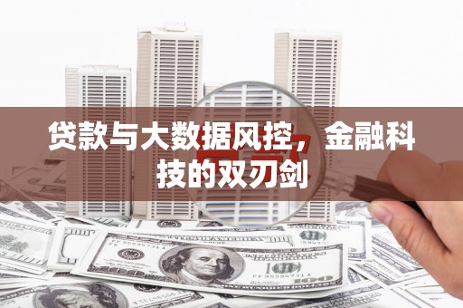 永新贷款与大数据风控，金融科技的双刃剑