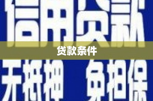 永新贷款条件