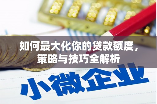 永新如何最大化你的贷款额度，策略与技巧全解析