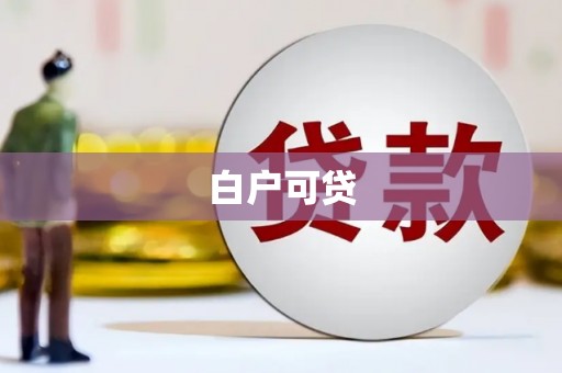 永新白户可贷