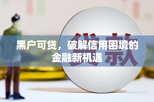 永新黑户可贷，破解信用困境的金融新机遇