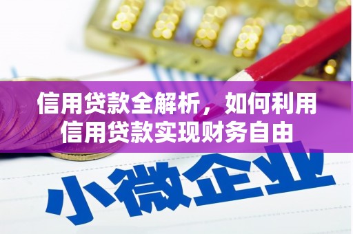 永新信用贷款全解析，如何利用信用贷款实现财务自由
