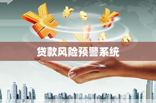 永新贷款风险预警系统