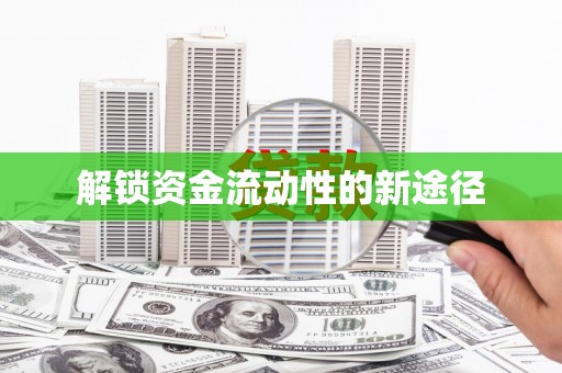 永新解锁资金流动性的新途径