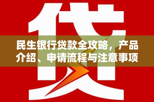 永新民生银行贷款全攻略，产品介绍、申请流程与注意事项